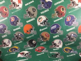 Vintage 1993 NFL Season Full Size Polyester Acrylic Blend Throw Blanket USA Made 4