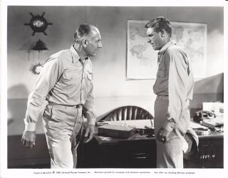 Robert F.  Simon & Cary Grant In " Operation Petticoat " 1959 Vintage Movie Still