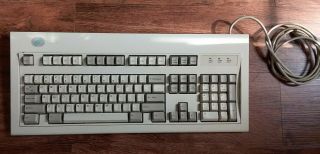 Vintage 1984 Ibm Keyboard Model M 42h1292 W/non Removable Cord Clicky Keys