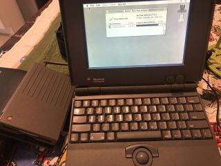 Apple Powerbook 100 Circa 1991 “as Is For Parts”.