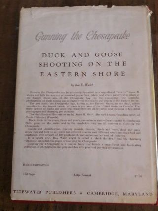 THE OUTLAW GUNNER by Harry Walsh Classic Duck Hunting Book NC VA MD DECOY 2