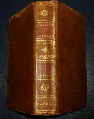 1817 Antique Book Essays On Man & Society,  Philosophy Morality Theophrastus