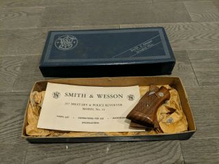 Vintage Smith & Wesson Factory Box S&w Model 13.  357 Military & Police,