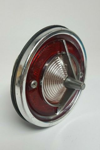 Vtg 1963 Chevrolet Chevy Corvair Monza Back Up Reverse Lamp Light Lens Complete