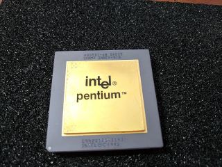 Intel Pentium 60 Cpu A501 - 60 Sx035