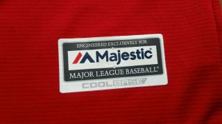 Josh Donaldson 20 Toronto Blue Jays Jersey MLB Majestic Vintage Baseball S Red 6