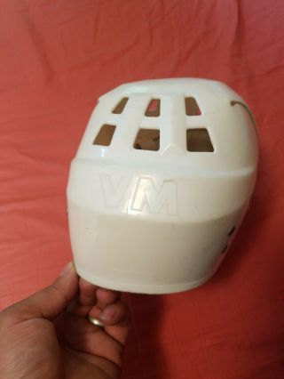 Vintage Swedish JOFA Helmet white Ice Hockey 235 51 23551 VM Mid centur 6