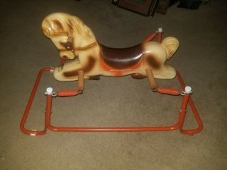 Vintage Wonder Horse Wonder Pony Toy Spring Riding Horse Circa