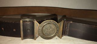 Vintage Boy Scout - Early Boy Scout - Belt Buckle Size 38 Scarce