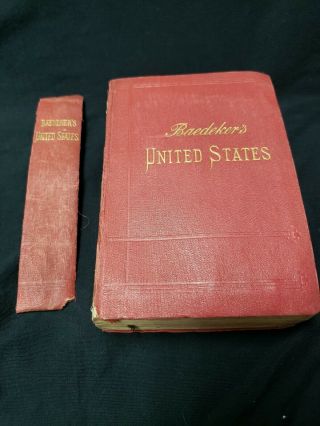 United States Guide Book/ United States With An Excursion Into Mexico 1904