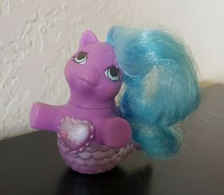 Vintage My Little Pony Baby Sea Shimmer 10th Ann.  1991 Hasbro Mermaid Figurine