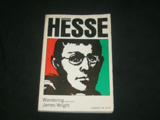 Hermann Hesse Wandering 1972 First Printing Paperback