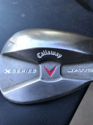 Callaway X Series Jaws 64,  12,  Forged Vintage V Grooves
