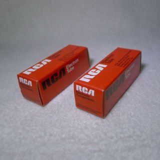 NOS/NIB Matched Pair Siemens E88CC/6922 Germany Gold Pin 1965 Same Date 12