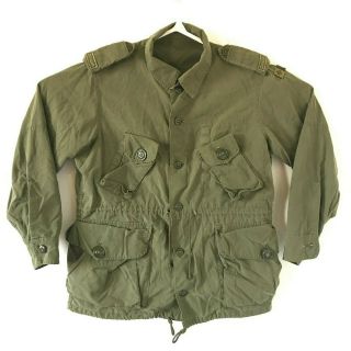 Army Combat Coat Jacket Mark Ii Size 6742 1990 Vtg Lightweight Green Canada