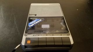 Vintage Panasonic Portable Cassette Tape Recorder RQ - 2736 Box 2