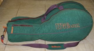 Wilson 6 Pack Tennis Racket Bag Vintage 1990 