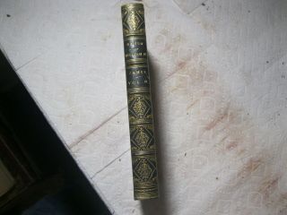 Vintage Leather Book Letters Of William Iii 1841 London First Edition