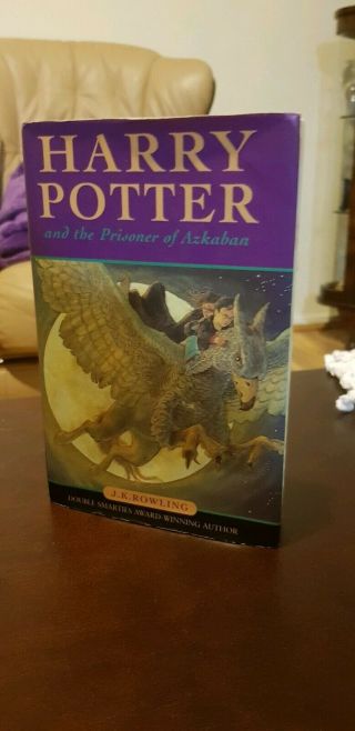 Harry Potter And The Prisoner Of Azkaban Uk First Edition First Printing