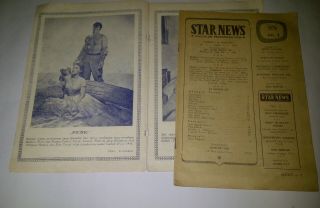 vtg INDONESIA star news mag 1956 Jean Peters lana turner kim novak jane russell 4