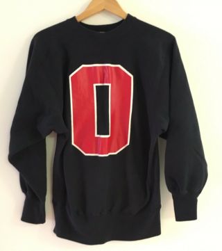 Vtg 90’s Ohio State Buckeyes Champion Reverse Weave Sweatshirt Size Mens Large