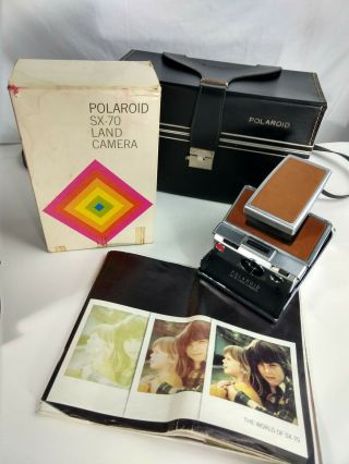 Polaroid Sx - 70 Land Camera Instant Photos Artistic Manipulation