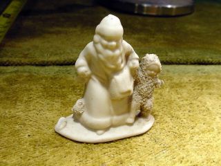 Excavated Vintage Snow Baby Santa Doll House Miniatures Age 1890 A 11983