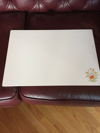 Vintage Corning Ware 20 X 14 Large Wildflower Counter Saver Cutting Board