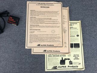Alpha Products Joystick Controller for Radio Shack TRS - 80 Model 1 Microcomputer 5