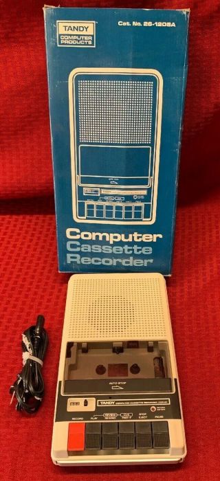 Radio Shack/tandy Ccr - 81 Computer Cassette Tape Recorder 26 - 1208a