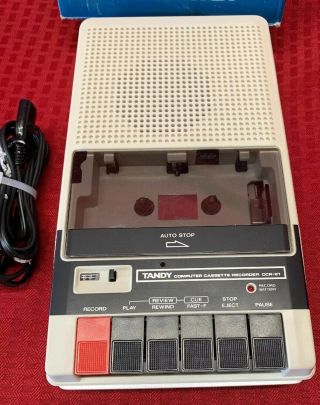 Radio Shack/Tandy CCR - 81 Computer Cassette Tape Recorder 26 - 1208A 2