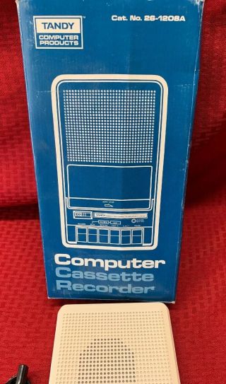 Radio Shack/Tandy CCR - 81 Computer Cassette Tape Recorder 26 - 1208A 3