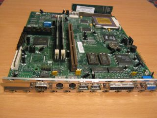 Motherboard Ibm Model 6282 - 690 With Cpu Ibm 6x86mx,  Ram,  Cache