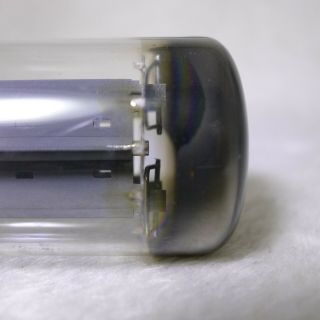 Amperex GZ34/5AR4 Metal Base Rectifier Tube 1957 Holland tV2 57F Strong 12
