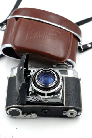 Kodak Retina Iiic Camera W/ Case
