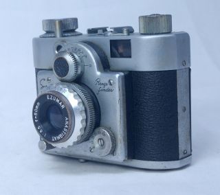 SAMOCA 35 Rangefinder 35mm Film Camera Ezumar Anastigmat f/3.  5 50mm Lens 3