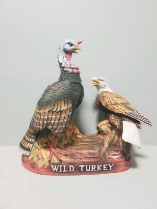 1984 Austin Nichols Wild Turkey And Eagle Decanter No 4 Large Size Vintage Ltd