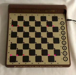 Vintage Fidelity Chess Challenger SCC Complete Electronic Computer Board Game 4