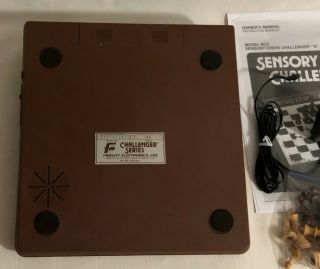 Vintage Fidelity Chess Challenger SCC Complete Electronic Computer Board Game 8