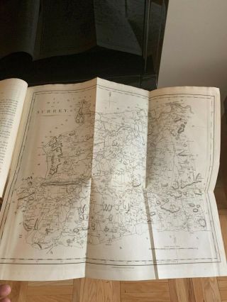 IMPORTANT LARGE 1811 HISTORY OF LONDON WITH MAPS - SCARCE 12