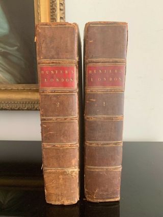 Important Large 1811 History Of London With Maps - Scarce