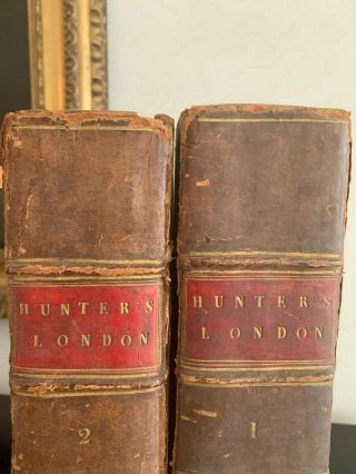 IMPORTANT LARGE 1811 HISTORY OF LONDON WITH MAPS - SCARCE 4