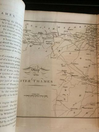IMPORTANT LARGE 1811 HISTORY OF LONDON WITH MAPS - SCARCE 9