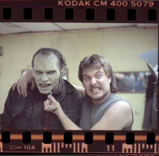 Ha13b Vintage Day Of The Dead Horror Movie Film Actor Artist Prop Negative Photo