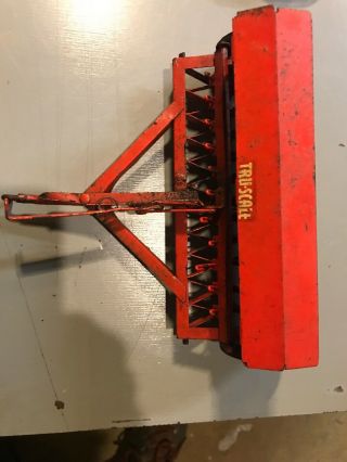 Tru - Scale Seed Planter Farming Trailer Scale,  Complete,  Vintage,  Cool