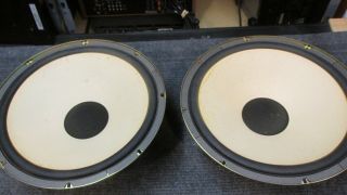 1 Vintage Fisher Sc80740 - 2 Stereo Speakers Japan 852tnb Good Cone