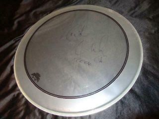 Keith Urban Autographed Vintage 28 " Round Remo Drum Head