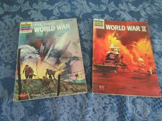 The How And Why Wonder Book Of World War I & Ii Vintage Set