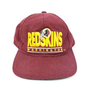 Vintage Washington Redskins Team Nfl Snapback Hat Adjustable Snapback