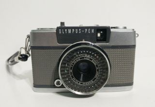 Vintage Olympus PEN EES - 2 30mm Half Frame Film Camera Grey Made in Japan Repair 2